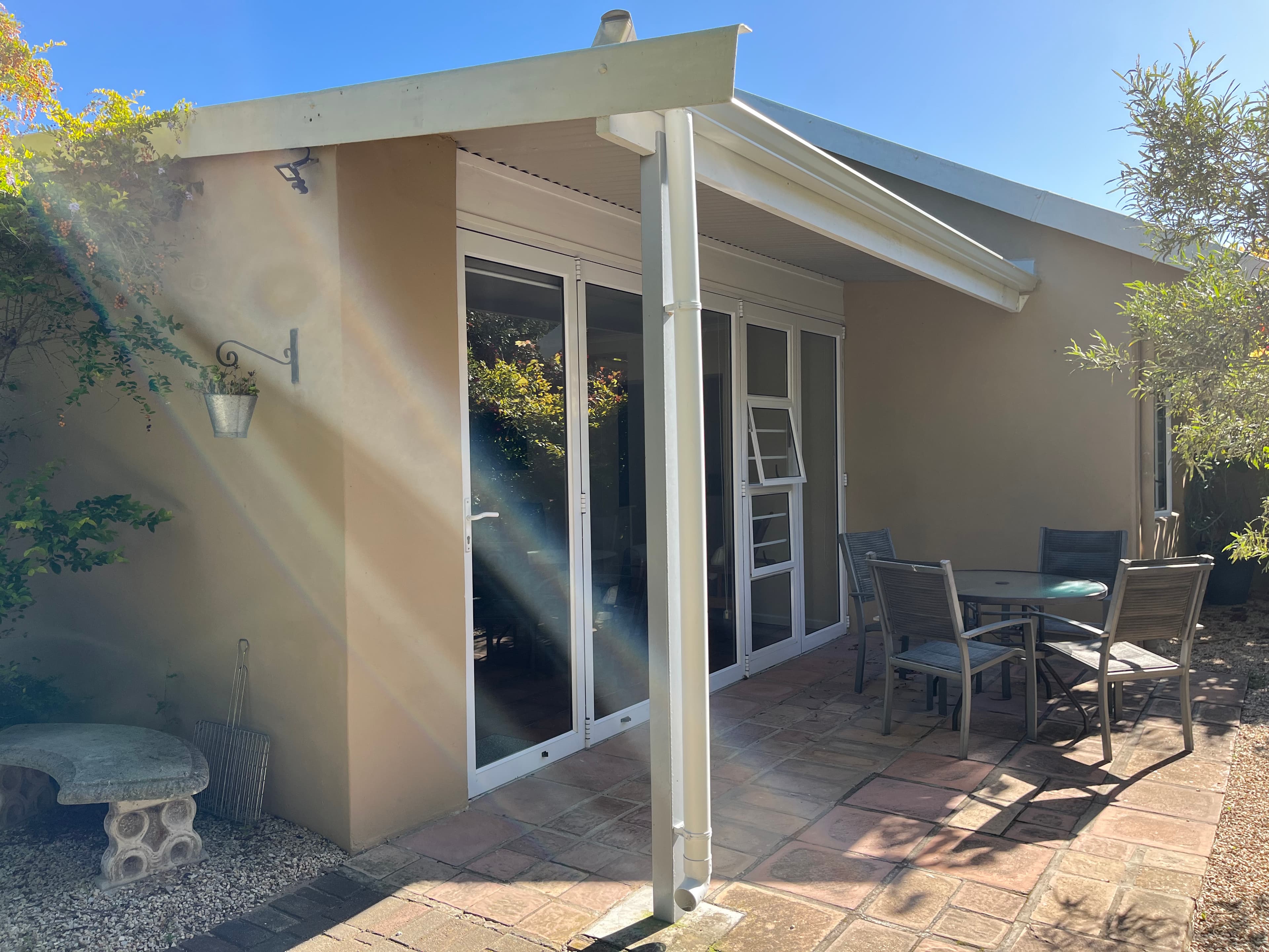 Outside seating area